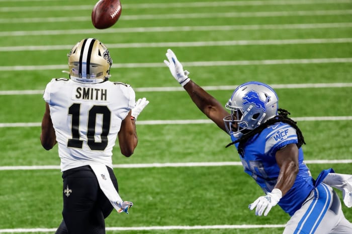 Saints WR Tre'Quan Smith vs. Detriot Lions